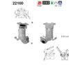 HONDA 18190RB0G00 Catalytic Converter